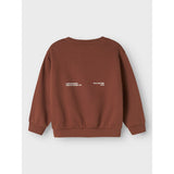 Name It Carob Brown Nmmokian Ls Rlx Swe Bru Bf