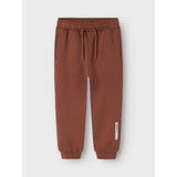 Name It Carob Brown Nmmokian Nreg Swe Pants Bru Bf