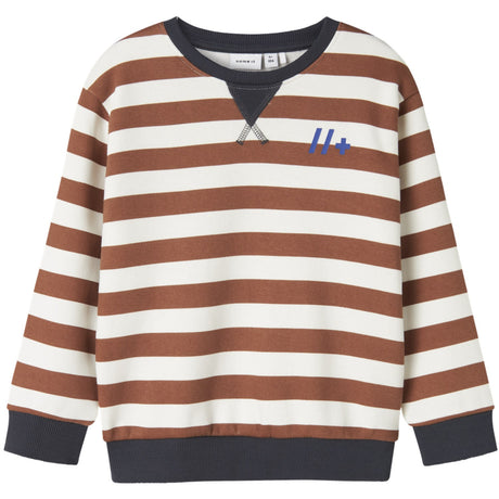 Name It Carob Brown Nmmovillo Ls Nreg Swe Bru Bf