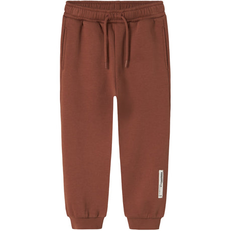 Name It Carob Brown Nmmokian Nreg Swe Pants Bru Bf