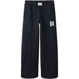 Name It Black Nkfodika Nreg Wide Swe Pants Bru Bf