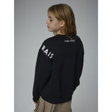 Name It Black Nkfodika Ls Rlx Sweat Bru Bf