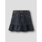 Name It Dark Midnight Denim Nkfthea Rhine Dnm Skirt 2424-Im S