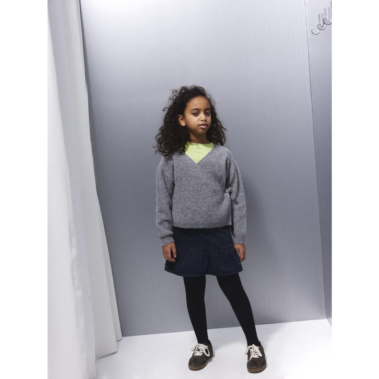 Name It Dark Midnight Denim Nkfthea Rhine Dnm Skirt 2424-Im S