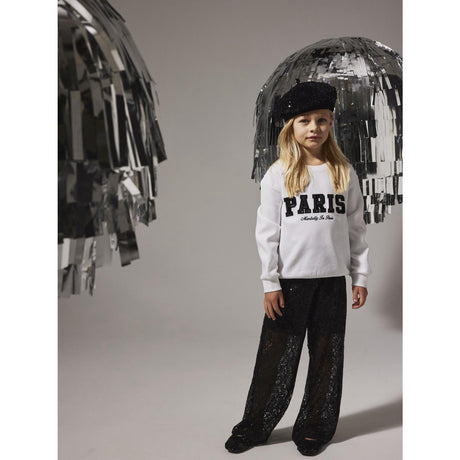 Name It Bright White Nkfretta Ls Nreg Sweat Box Bru