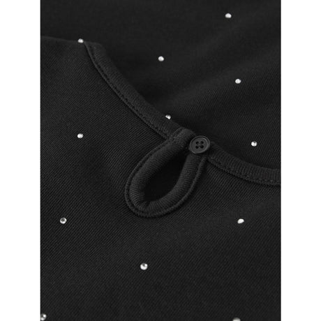 Name It Black Nkfronja Ss Sweat Dress Bru