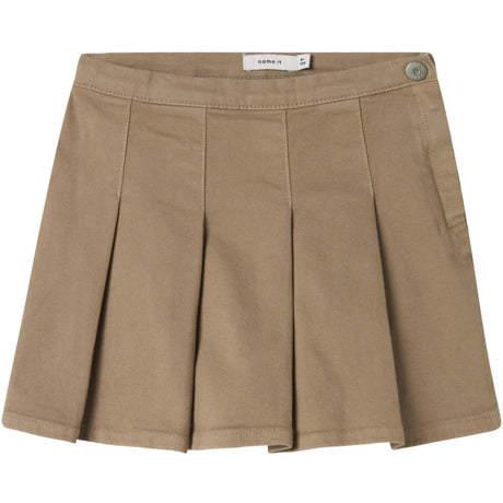Name It Roasted Cashew Nkfrose Twill Skirt Pleat 5505-Ax Bf