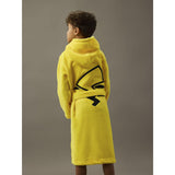 Name It Vibrant Yellow Nkmosbit Pokemon Bathrobe Sky