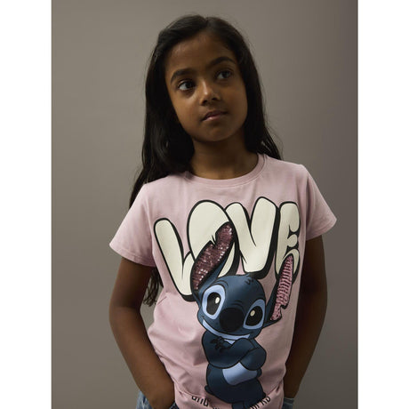 Name It Keepsake Lilac Nkfodina Stitch Ss Nreg Top Box Wdi