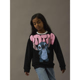 Name It Black Nkfodimi Stitch Rlx Sweat Bru Wdi