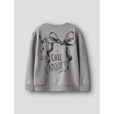 Name It Grey Melange Nkfrastin Ls Rlx Sweat Bru