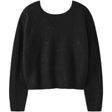 Name It Black Nkfsimra Ls Sh Knit