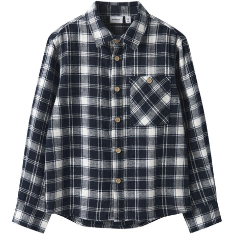 Name It Navy Blazer Nkmsunda Ls Nreg Shirt