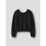 Name It Black Nkfsimra Ls Sh Knit