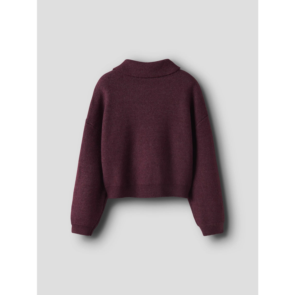 Name It Burgundy Nkfsonia Ls Polo Knit