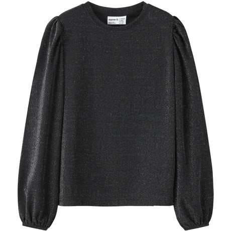 Name It Black Nkfroisin Ls Top