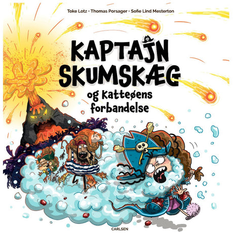 Forlaget Carlsen Kaptajn Skumskæg And katteøens forbandelse