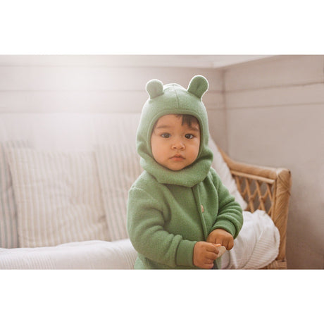 Molo Moss Green Umar Fleece Suit