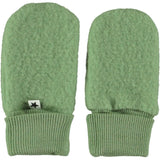 Molo Moss Green Ufo Mittens