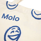 Molo Blue Smile Shopping Bag
