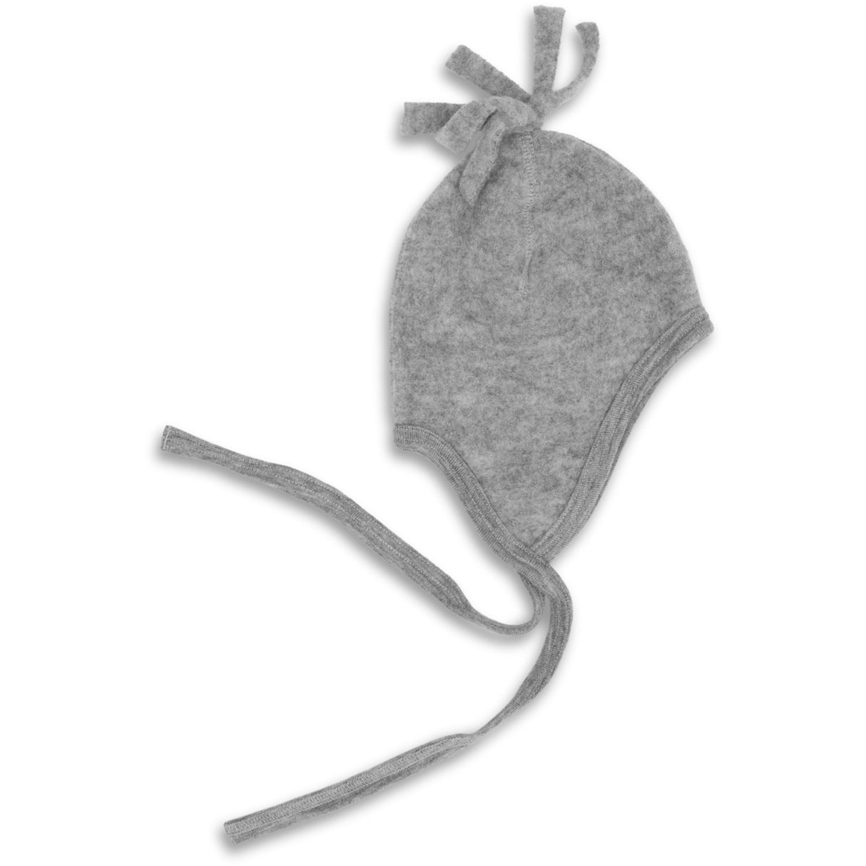 Engel Light Grey Mélange Baby Hat