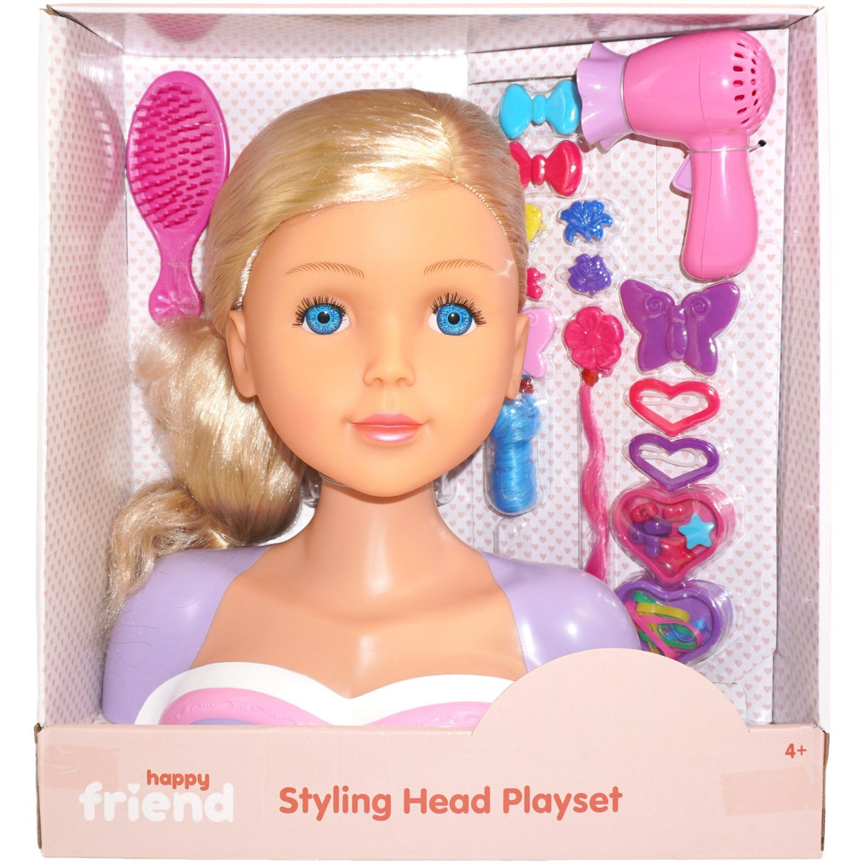 Happy Friend Styling Head Playset