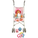 Happy Friend Lotta Doll 30 Cm With Stroller Set