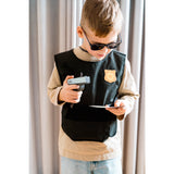 Dantoy Policeman Set Wood In Gift Box 8 Pieces