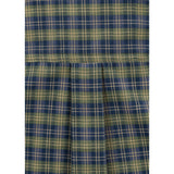 Konges Sløjd Laurel Blue Check Cara Ls Shirt GOTS