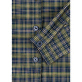 Konges Sløjd Laurel Blue Check Cara Ls Shirt GOTS