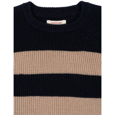Konges Sløjd Blue Stripe Vitum Knit Sweater