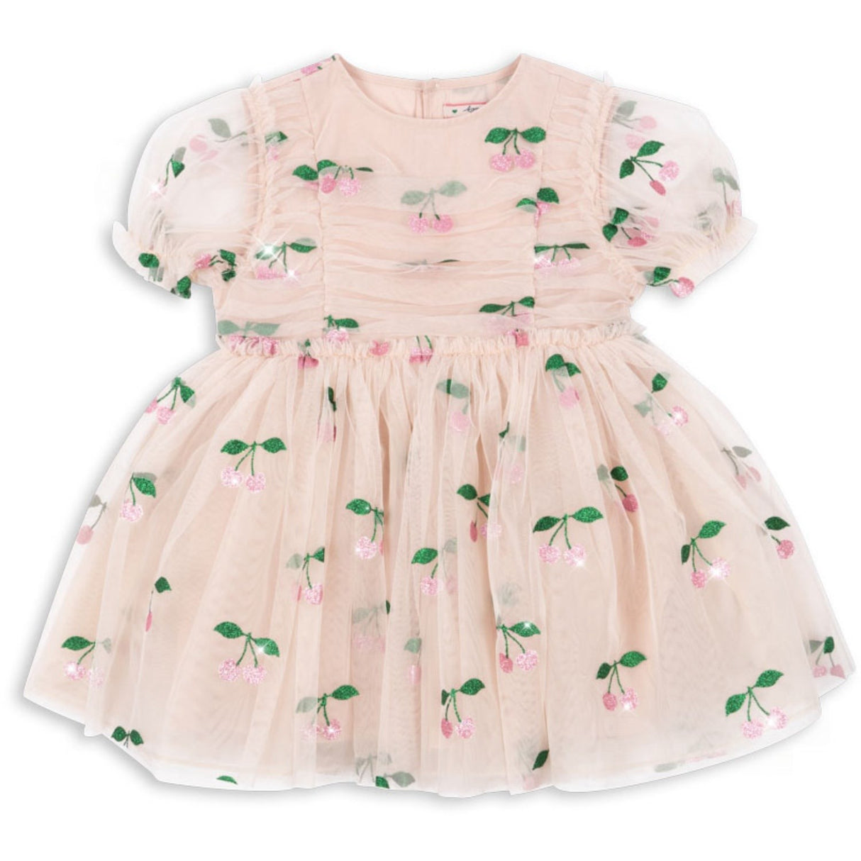 Konges Sløjd Ma Grande Cerise Pink Glitter Tullie Dress