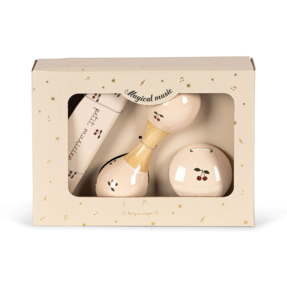 Konges Sløjd Cherry Music Set Petit Cherry Glossy Fsc
