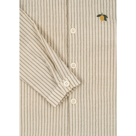 Konges Sløjd Tea Stripe Elliot Ls Shirt GOTS