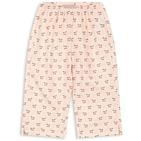 Konges Sløjd Cherry Pink Motif Cianna Pants GOTS