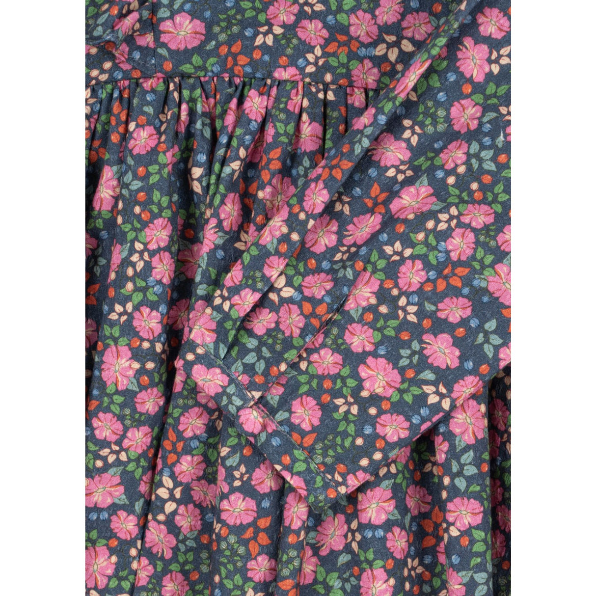 Konges Sløjd Kyoto Cianna Ls Bow Dress GOTS