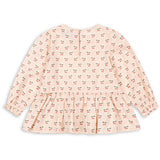 Konges Sløjd Cherry Pink Motif Cianna Blouse GOTS