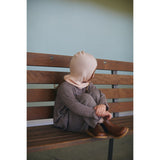 COPENHAGEN COLORS Soft Pink Lt. Knitted Merino Balaclava With Frill