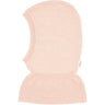 COPENHAGEN COLORS Soft Pink Lt. Knitted Merino Balaclava With Frill