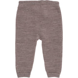 COPENHAGEN COLORS Natural Mel Merino Baby Leggings In Garter Stitch