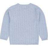COPENHAGEN COLORS Dusty Blue Merino Knitted Blouse