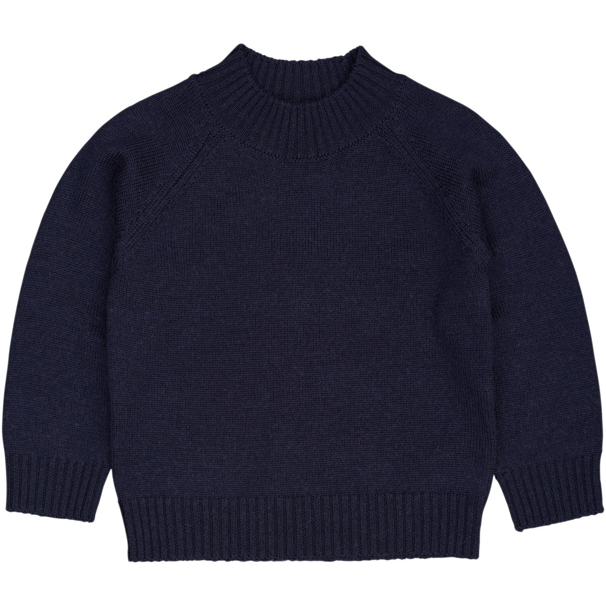COPENHAGEN COLORS Navy Pull Over W Turtle Neck