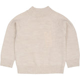 COPENHAGEN COLORS Pale Cream Mel. Pull Over W Turtle Neck