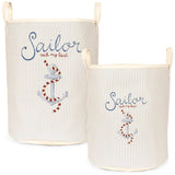 Konges Sløjd Sailor Stripe Toy Storage Bags Set
