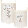 Konges Sløjd Sailor Stripe Toy Storage Bags Set