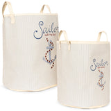 Konges Sløjd Sailor Stripe Toy Storage Bags Set