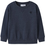 Name It Dark Sapphire Nmfvima Ls Sweat Bru Noos