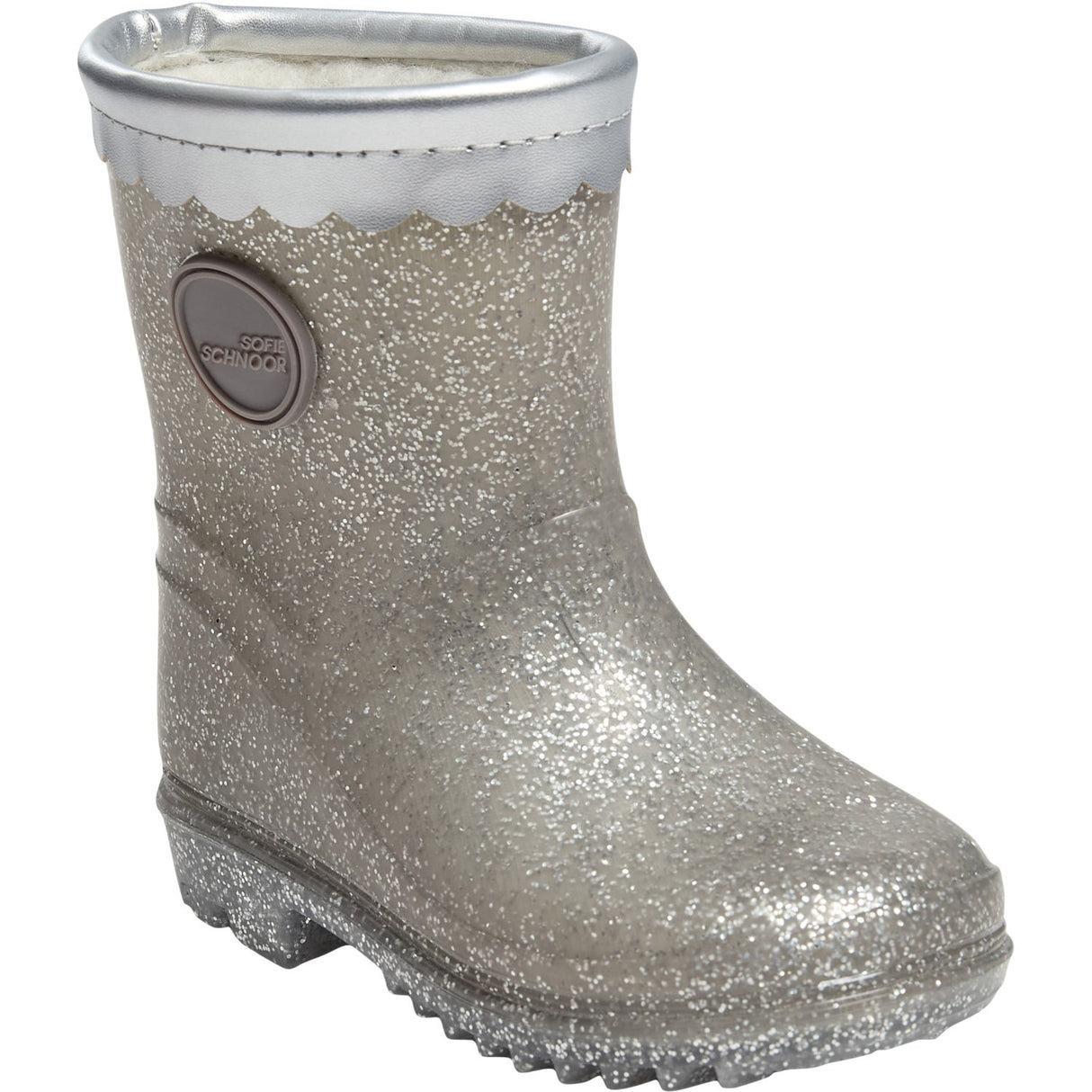 Sofie Schnoor Silver Perlask Rubber Boot W. Lining