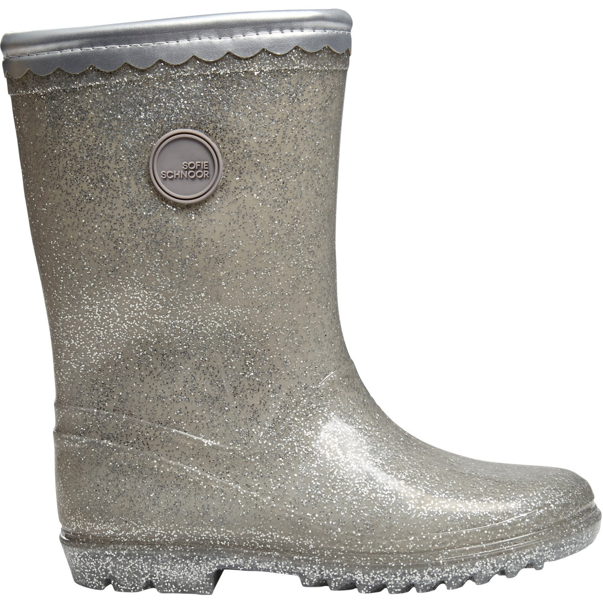 Sofie Schnoor Silver Nillesk Rubber Boot W. Lining