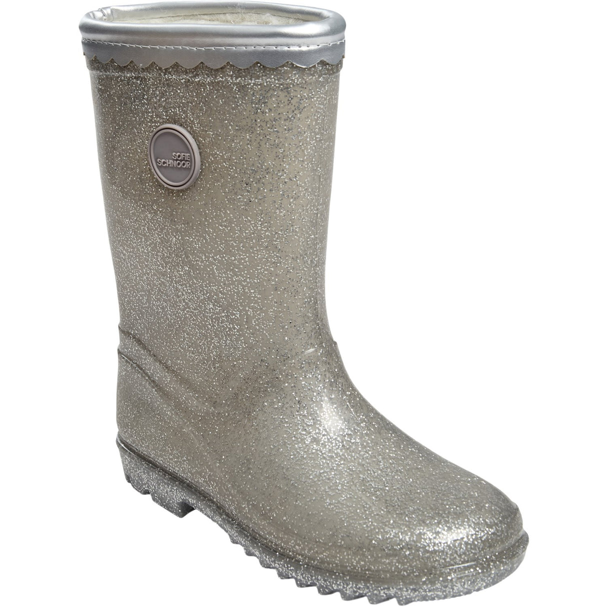 Sofie Schnoor Silver Nillesk Rubber Boot W. Lining